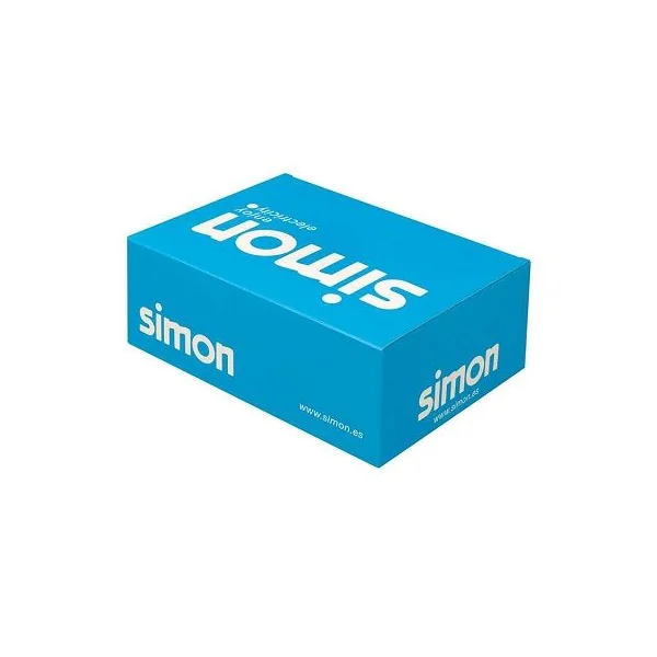 Tecla para mecanismos ancha Simon 82 Blanco