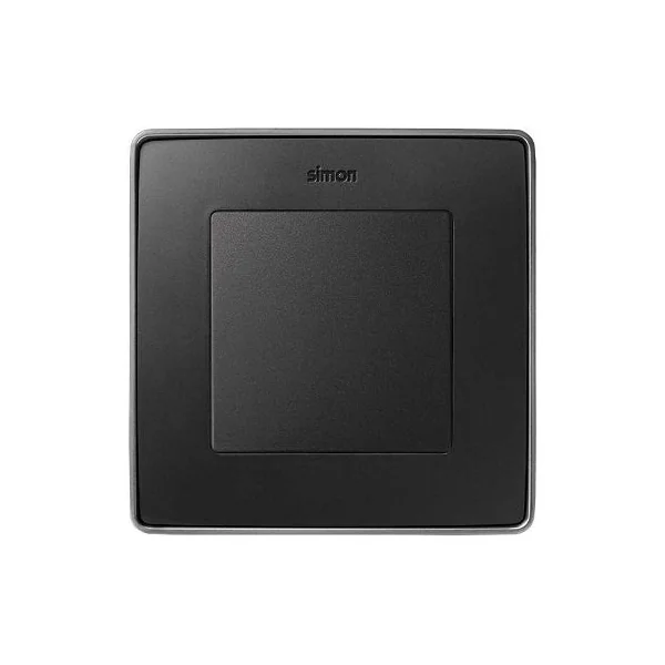 Tecla para mecanismos ancha Simon 82 Negro