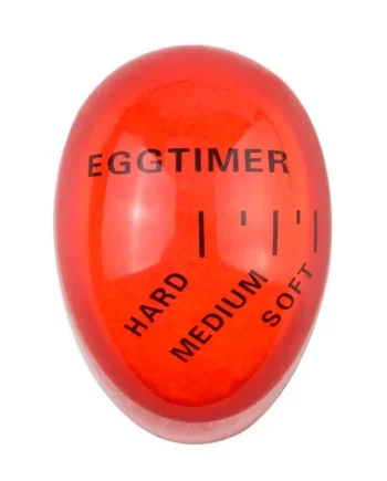 Temporizador De Huevos Cocidos Rojo