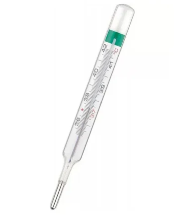 Termómetro con Galio de Vidrio - No Tóxico | Medición Confiable