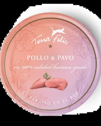 Terra Felis - Pollo y Pavo 80g