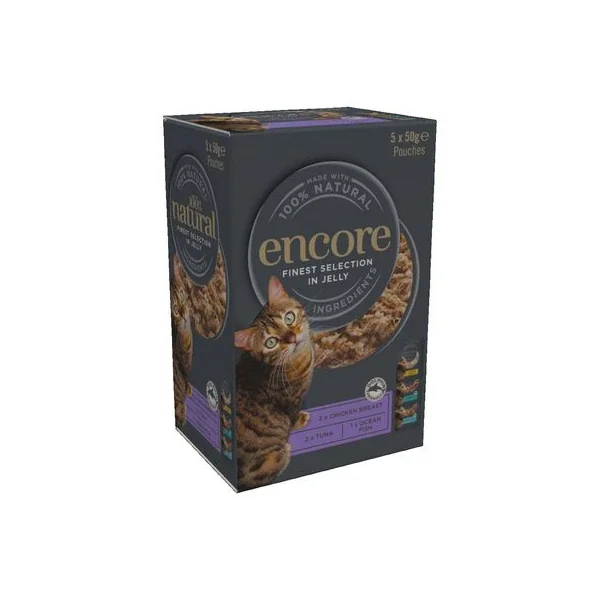 Tienda oficial de Encore En Gelatina En Bolsitas 20 X 50 G Para Gatos - Pack Ahorro Mixto en Productos Para Gatos - Esenciales de oficina en línea España.