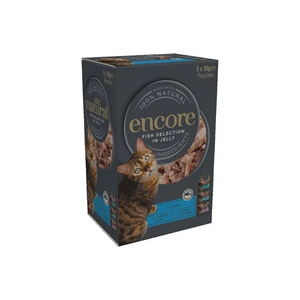 Tienda oficial de Encore En Gelatina En Bolsitas 20 X 50 G Para Gatos - Pack Ahorro Mixto en Productos Para Gatos - Esenciales de oficina en línea España.