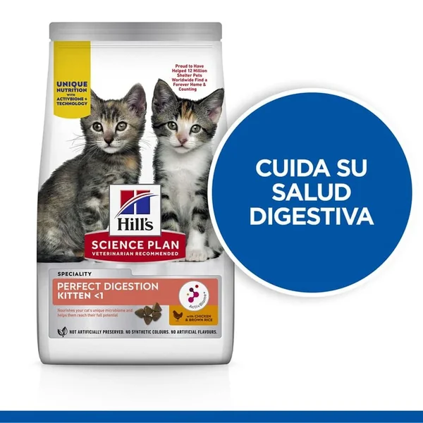 Tienda oficial de Hill's Hill’s Science Plan Perfect Digestion Kitten Pienso Para Gatos en Productos Para Gatos - Esenciales de oficina en línea Las Palmas de Gran Canaria España.