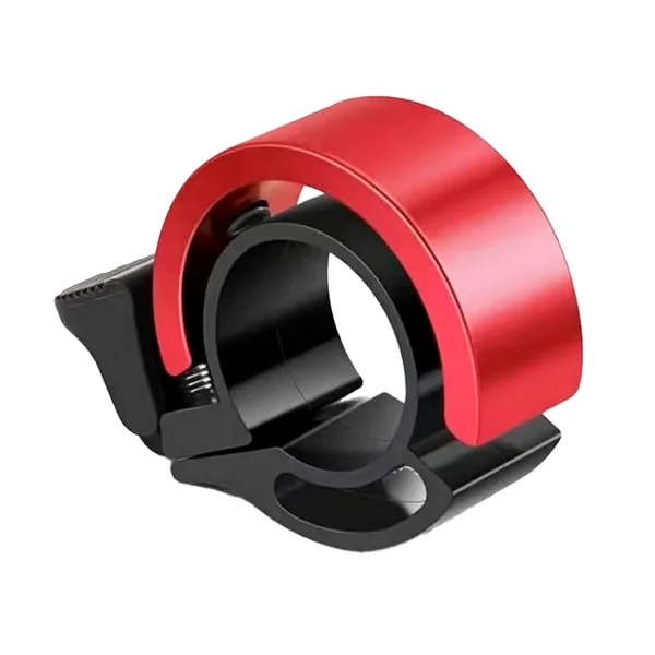 Timbre Bicicleta 90dB Diametro 22 mm Rojo