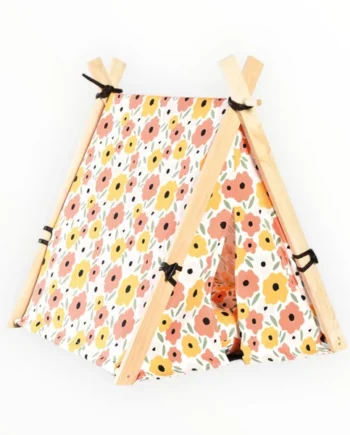 Tippy Spring Cuna Tipi para Mascotas — Cama con Privacidad