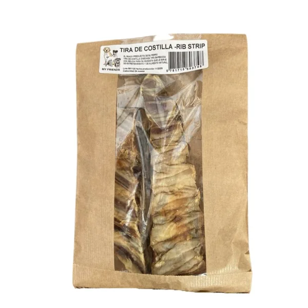 Tira de costillas de cerdo