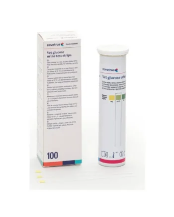 Tiras de Orina para Glucosa Veterinaria