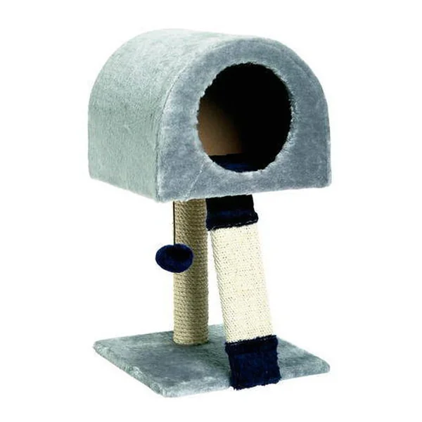 TK-Pet Jazz Rascador Con Refugio De Felpa Y Sisal Para Gatos añade una atmósfera feliz a tus festivales - Disponible en Productos Para Gatos.