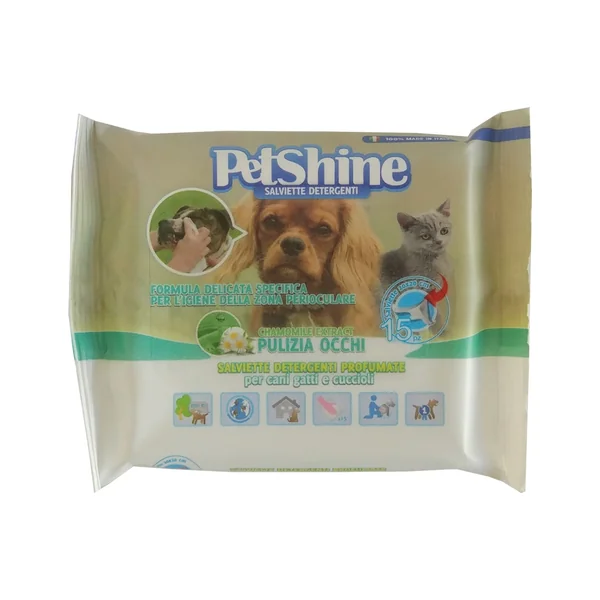 Toallitas Higiene para Ojos para Perro y Gato
