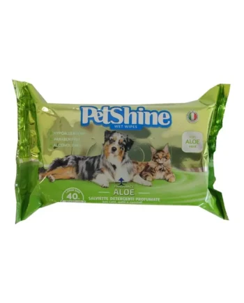 Toallitas Higiene para Perro y Gato, Aloe Vera