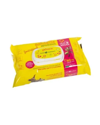 Toallitas húmedas para perros y gatos Farm Company Argán y bergamota