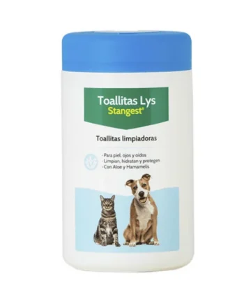 Toallitas LYS piel pelo ojos perros gatos
