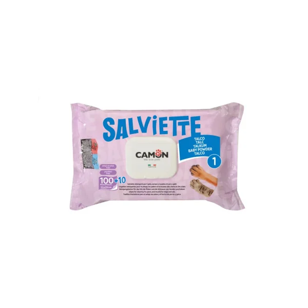 Toallitas Talco Camon Perros y Gatos