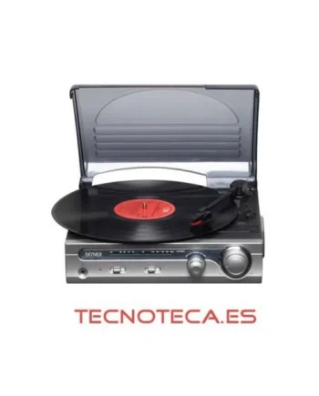 TOCADISCOS CON RADIO DISEÑO RETRO. DV-30104