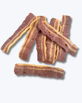 "Tocino" de pato y pollo