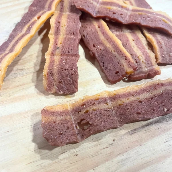 "Tocino" de pato y pollo