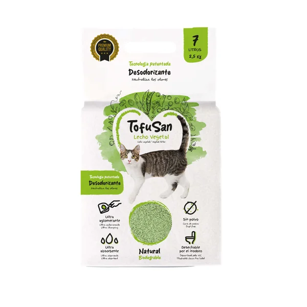 TofuSan - Arena para gatos 21L