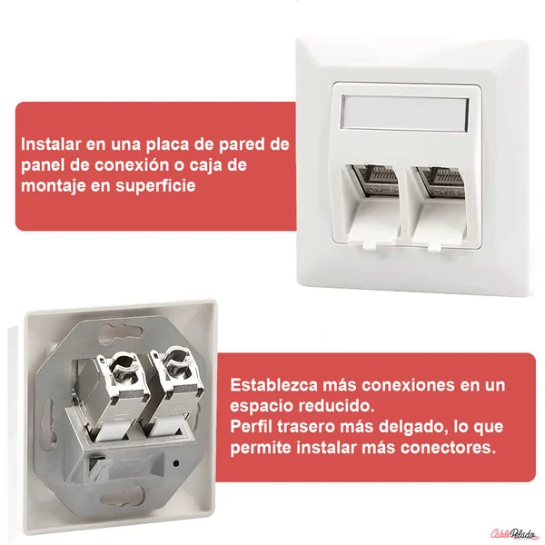 Toma Keystone CAT-7 Blindado RJ45