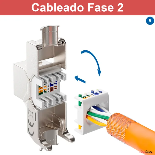 Toma Keystone CAT-7 Blindado RJ45