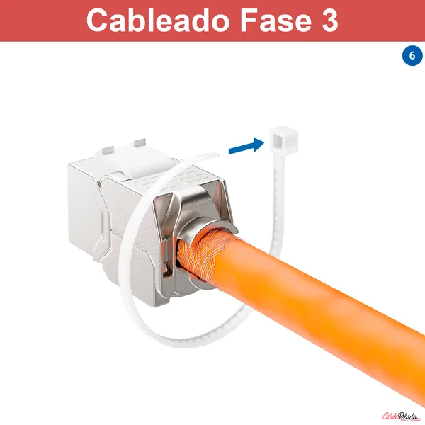Toma Keystone CAT-7 Blindado RJ45