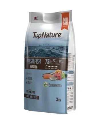 Top Nature Receta Nórdika Raza Pequeña 3 kg.