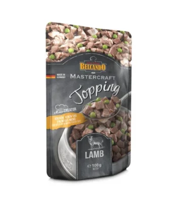 Topping de cordero con guisantes Belcando