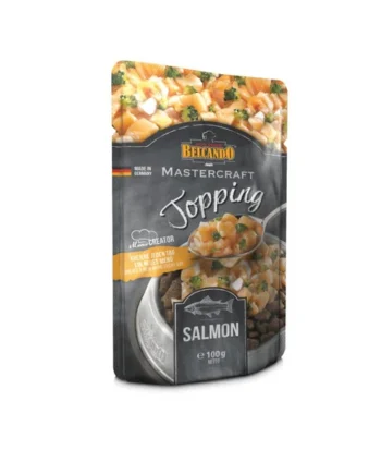 Topping de salmón con brócoli Belcando