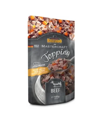 Topping de ternera con zanahorias Belcando