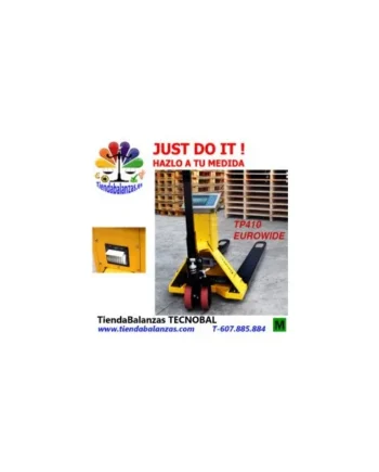 TP410EURO/WIDE transpaleta 1000/2000Kg 200/500g de Baxtran