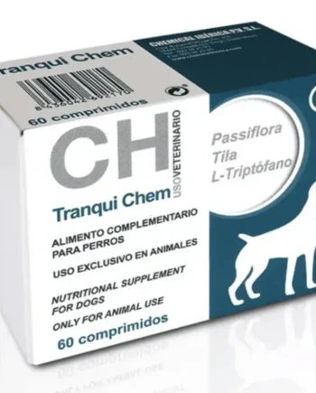 Tranqui Chem Calmante natural para perros 60 comprimidos