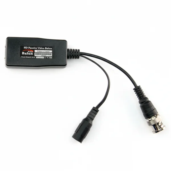 Transceptor/Balum de vídeo HD Negro