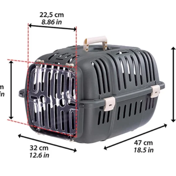Transportín Jet para Mascotas — Gatos, Perros y Conejos