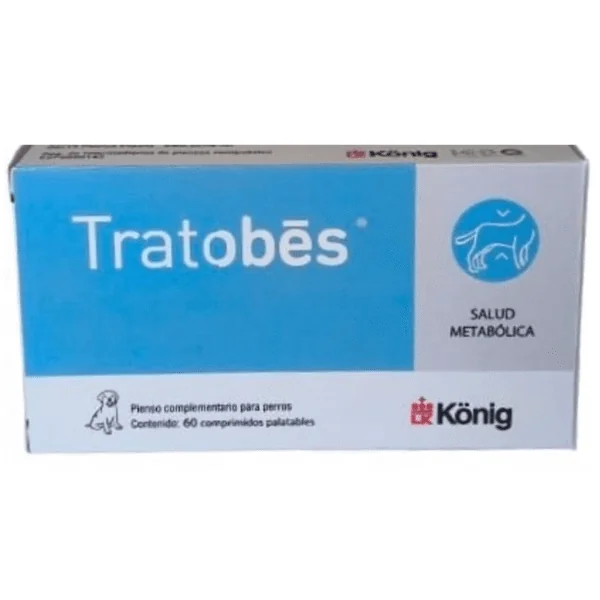 Tratobes control peso perros 60 comprimidos