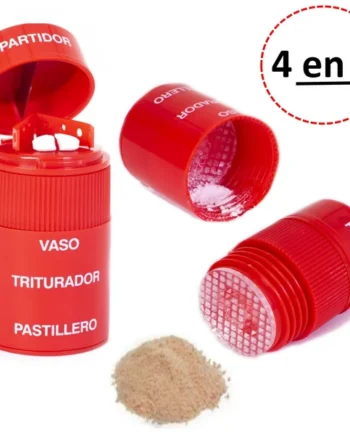 Triturador Cortador Pastillas | 4 En 1