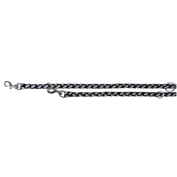 Trixie Correa Ramal Cavo Reflect L/XL para Perros Grandes — Ajustable 2m