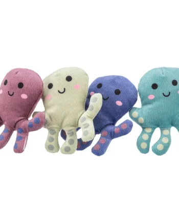 Trixie - Peluche Pulpo con hierba gatera