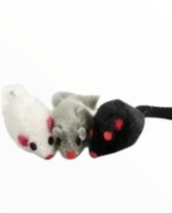 Trixie Ratoncitos Favoritos Juguete de Tela con Sonido para Gatos