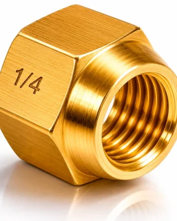 Tuerca Hembra 1/4 para sistemas de aire acondicionado y refrigeración