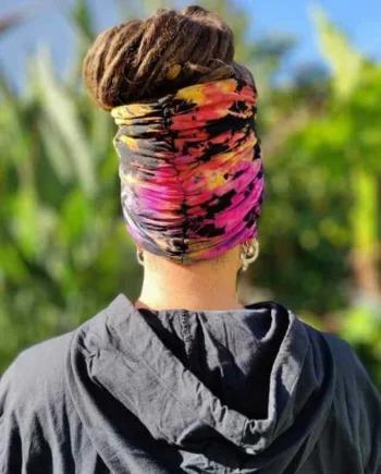 Turbante Cosido Tie-dye