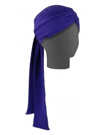 Turbante Pañuelo Oncológico Drapeado Liso | Escoge tu Color