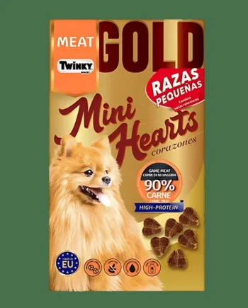 Twinky Snack Minihearts Corazones 60 g para Perros