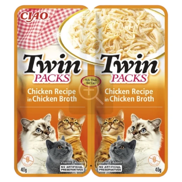 Twins Pack Pouche Pollo para Gatos