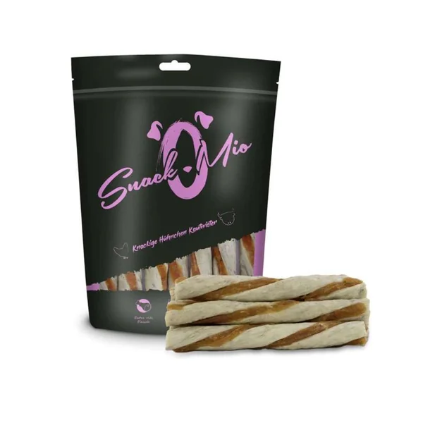 Twister de piel de vacuno, tripa y pollo SnackOMio