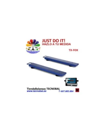 TX-FOX ACCUREX 3000Kg 500g Barras pesadoras de Gram