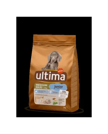 Ultima Pienso para Perros Junior Medium o Maxi