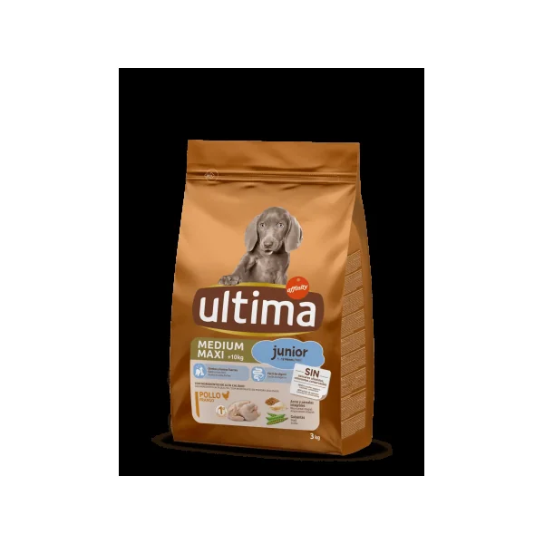 Ultima Pienso para Perros Junior Medium o Maxi