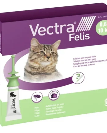 Vectra Felis Pipetas Antiparasitarias para Gatos Pack 3 Pipetas