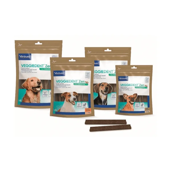 VEGGIEDENT ZEN snacks dental y relajante perros