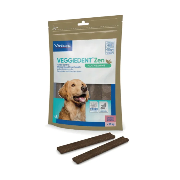 VEGGIEDENT ZEN snacks dental y relajante perros